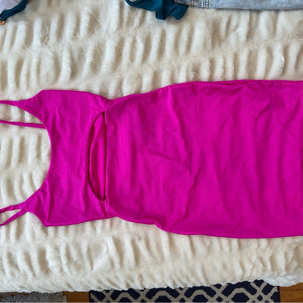 Fashion Nova Hot Pink Skirt